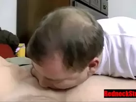 RedneckStuds.com- Straight Skinny redneck getting his shaved cock serviced